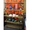 Image 1 : WOOD & METAL SHELF UNIT