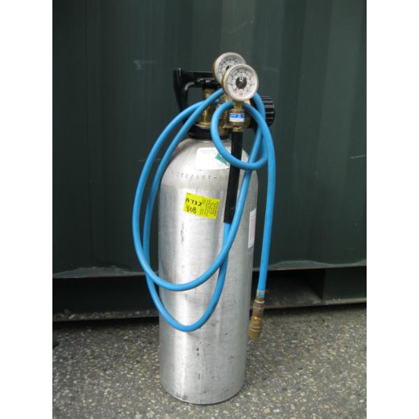CARBON DIOXIDE TANK W/GAUGES