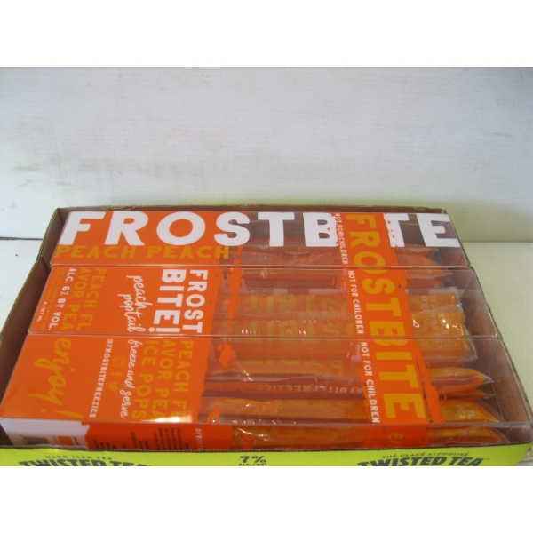 3 PACKAGES OF PEACH WINE FREEZIES