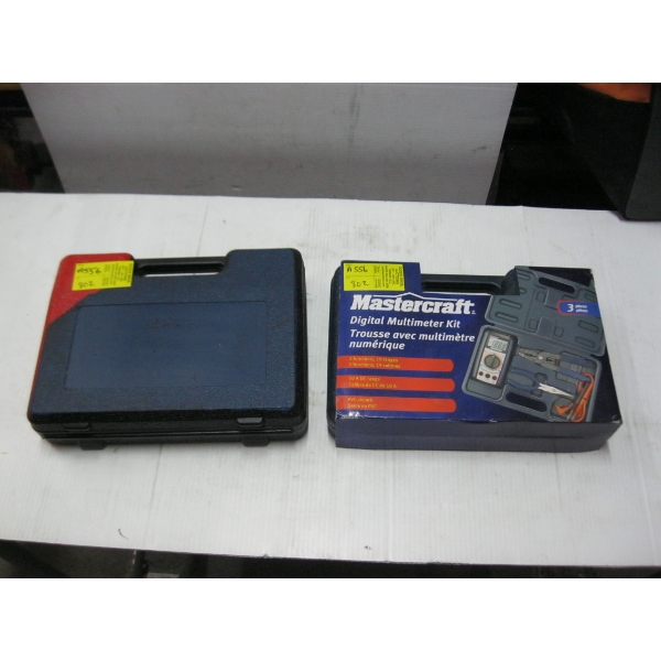 MASTERCRAFT DIGITAL MULTI METER KIT & A SOLDERING GUN