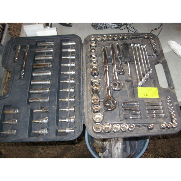 MASTERCRAFT SOCKET WRENCH SET - ALMOST COMPLETE