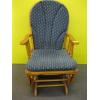 Image 2 : WOODEN PADDED GLIDER ROCKER