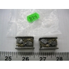 Image 1 : 2 SM. SILVER NAVAJO BELT OR TIE SLIDES, MARKED .925 