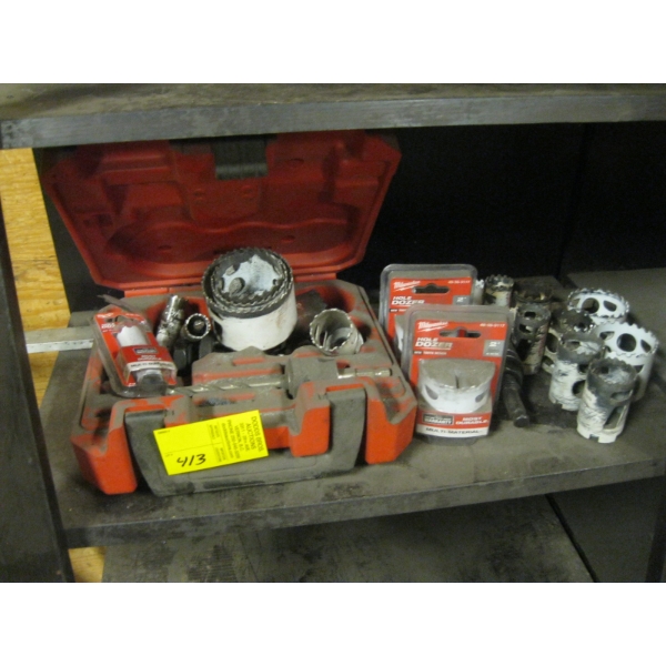 ASST. MILWAUKEE HOLE SAWS