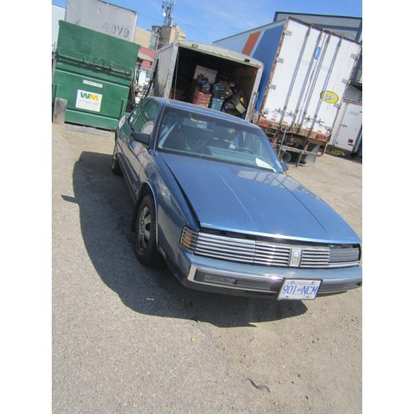 1987 OLDS TORONADO FE3 157,324KMs VIN#1G3EZ113XHU300708, W/2ND SET OF TIRES