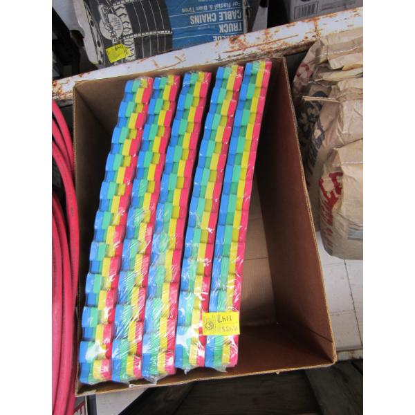 5 BUNDLES OF 4 NEW COLORED CLIP TOGETHER PADS