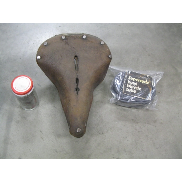 BICYCLE SEAT, TUBE, ETC.