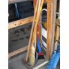 Image 1 : GARDEN TOOLS: BROOM, RAKES, ETC.
