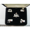Image 3 : BOX OF MISC. PINS, COSTUME JEWELLERY, ETC.