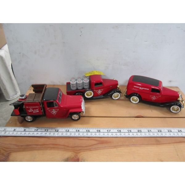 3 DIECAST CANADIAN TIRE TRUCKS