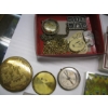 Image 2 : 2 BOXES OF ASST. COLLECTABLE ITEMS - JEWELLERY, COMPASS, ETC.
