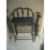 Image 1 : WINE RACK & CANDLE STAND