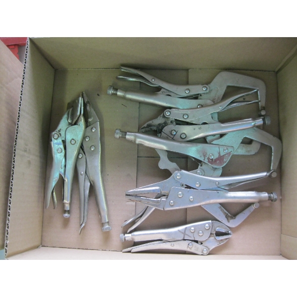 ASST. VISE GRIP LIKE PLIERS