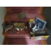 Image 1 : MISC. TIGER FIGURINES, BIRD NEST, PICTURES, MINIATURE BOOKS, ETC.