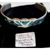 Image 1 : "AS IS" STERLING SILVER .925 BRACELET W/BLUE STONES - MISSING SOME STONES, 24G