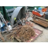 Image 1 : PALLET OF ASST. MISC. METAL FENCE STAKES, TURNBUCKLE, TIRECHAINS, ETC.