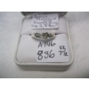 Image 6 : LADIES PLATINUM GOLD DIAMOND RING, W/A $2,330, SZ 7 1/2