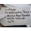 Image 2 : 2 VINTAGE KREATIVECKE STONE AGE MCM PEOPLE