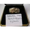 Image 3 : SZ 6 LADIES 10KT GOLD BAND, 5G