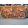 Image 2 : LG. GOLD & COPPER 3D AFRICAN ANIMAL PICTURE