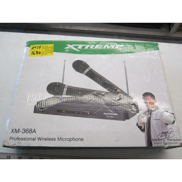 XM-368A EXTREME PROFESSIONAL WIRELESS MICROPHONE
