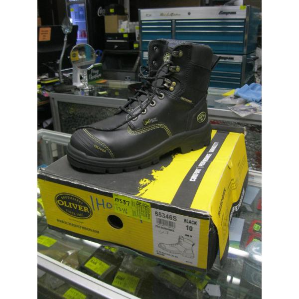 PAIR OF SZ 10 OLIVER SAFETY STEEL TOE BOOTS