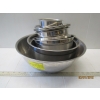 Image 2 : STACK OF METAL BOWLS