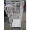 Image 2 : WHITE METAL BIRDCAGE, POSSIBLY MISSING PIECES