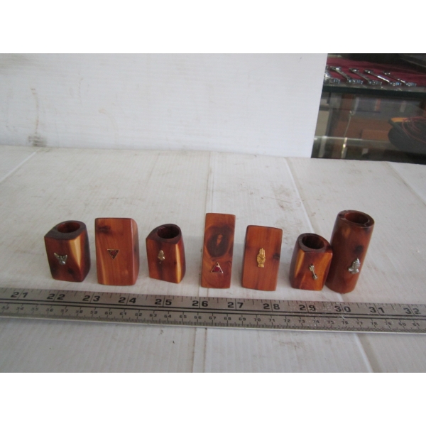 BAG OF BOY SCOUT SCARF HOLDERS