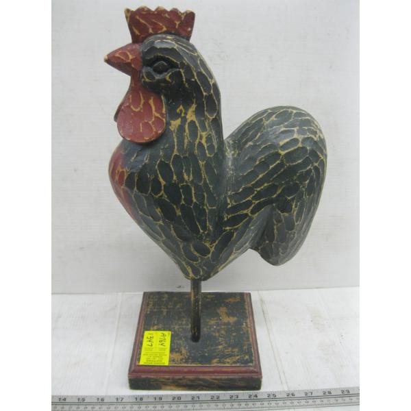 WOODEN ROOSTER