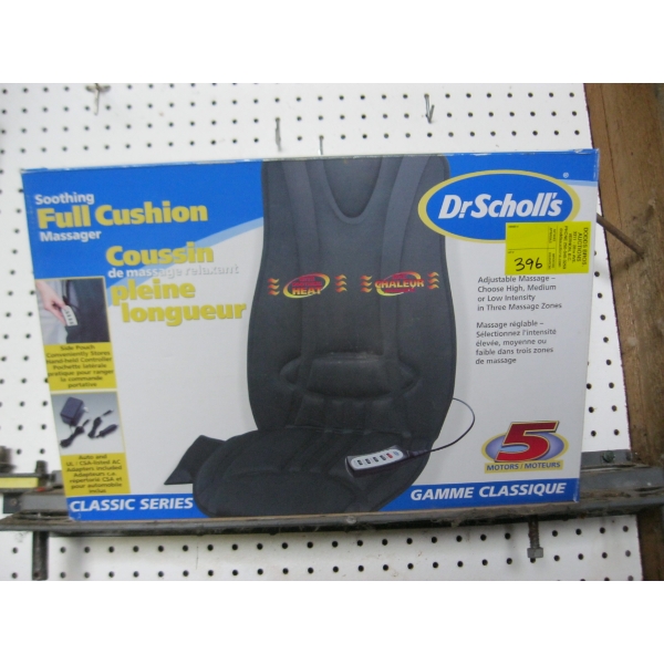 DR. SCHOLLS FULL CUSHION HEATING/MASSAGE PAD