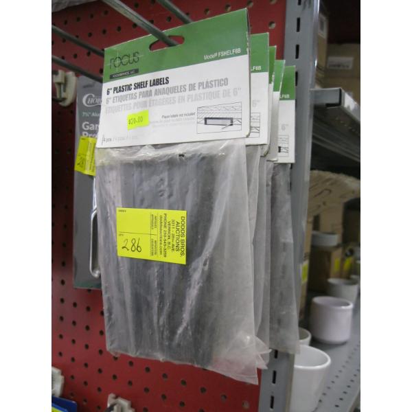 PLASTIC SHELF LABLES