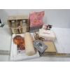 Image 2 : 2 FLATS OF ASST. CANDLES, BRUSHES, ETC.