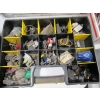 Image 3 : 3 CONTAINERS W/MISC. - ELECTRICAL NUTS, BOLTS, ETC.