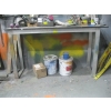Image 1 : ALUMINUM FRAMED TALL TABLE