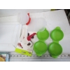 Image 4 : BIN W/ASST. CUTTERS, MEASURING SCOOPS, ETC.