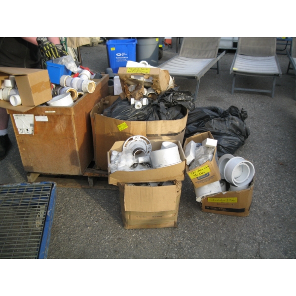PALLET OF PVC FITTINGS