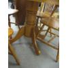 Image 2 : ROUND WOODEN DINETTE TABLE W/4 CHAIRS