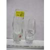 Image 1 : 2 CLEAR MURANO ITALY GLASS VASES