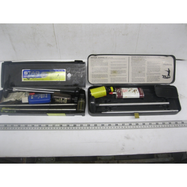 2 CLEANING KITS: SHOTGUN & RIFLE