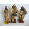 Image 1 : 3 PAPER MACHET FIGURINES