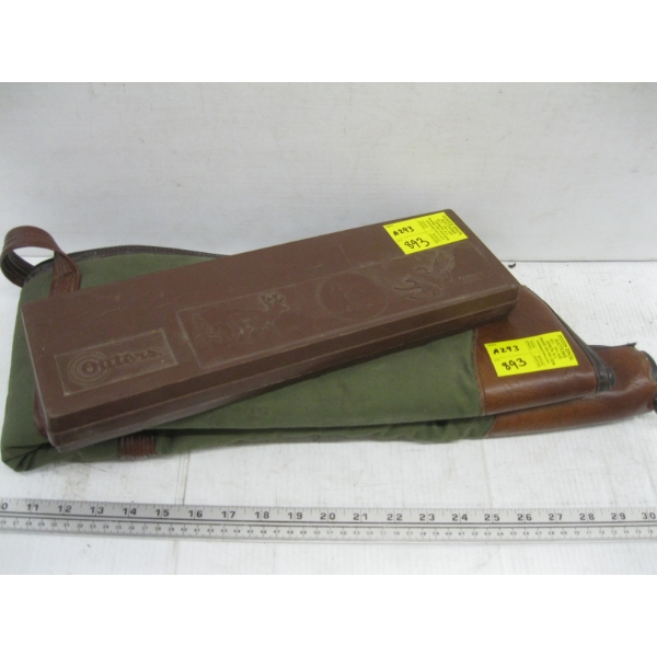 GUN CLEANING KIT & A SHOTGUN CASE