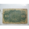 Image 2 : 1863 AMERICAN 10 CENT BILL