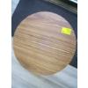 Image 2 : ROUND WOOD TOP METAL BASE OCCASIONAL TABLE