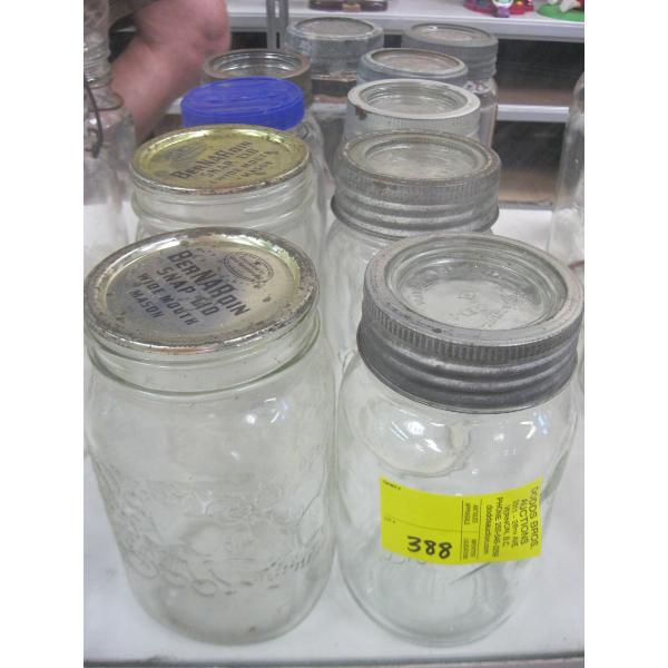 10 CANNING JARS