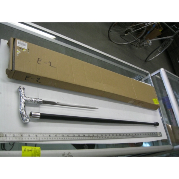 SWORD CANE