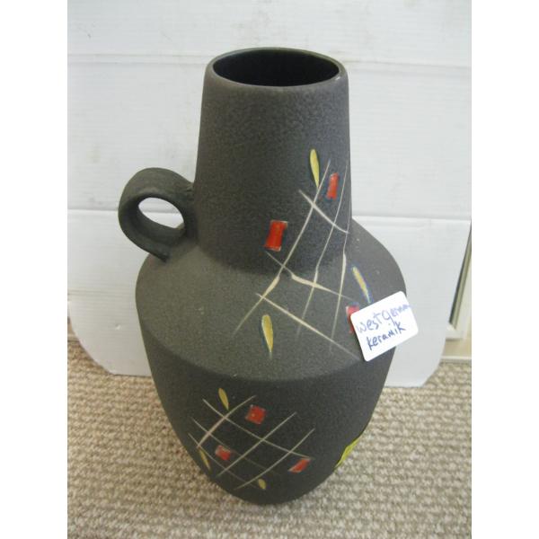 WEST GERMAN MCM KERAMIK VASE
