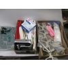 Image 1 : 3 BOXES OF EARRINGS, CANDLEHOLDERS, ETC.