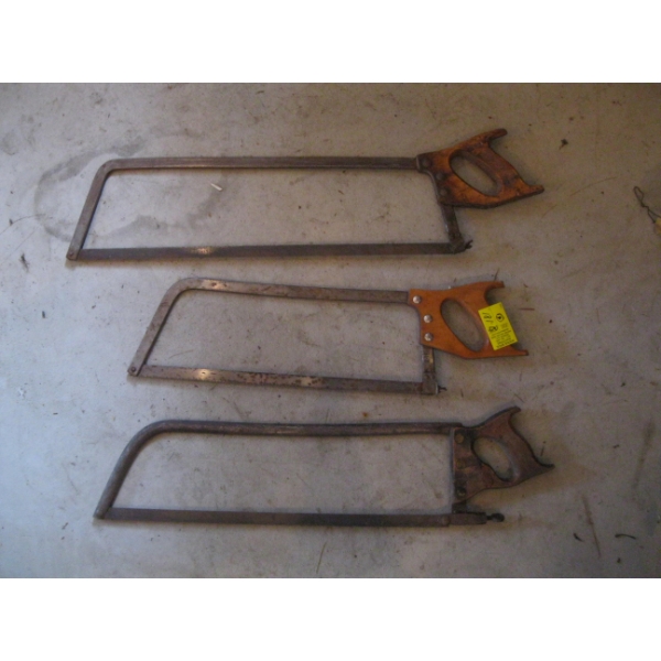 3 MEAT SAWS