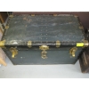 Image 1 : METAL BOUND STEAMER TRUNK